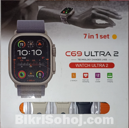 Apple Watch Ultra 2 C69 Smart (7 in 1 Set)